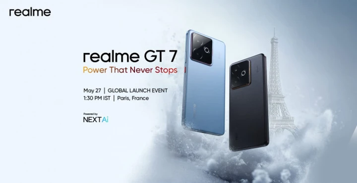 Дата анонса глобалки Realme GT 7 и концепта с батареей на 10 000 мАч