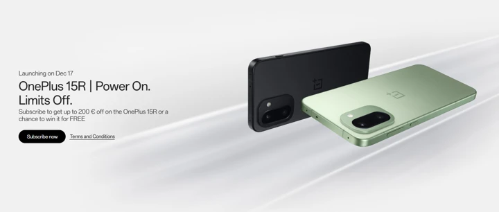 Дата выхода OnePlus 15R и его компаньонов объявлена официально