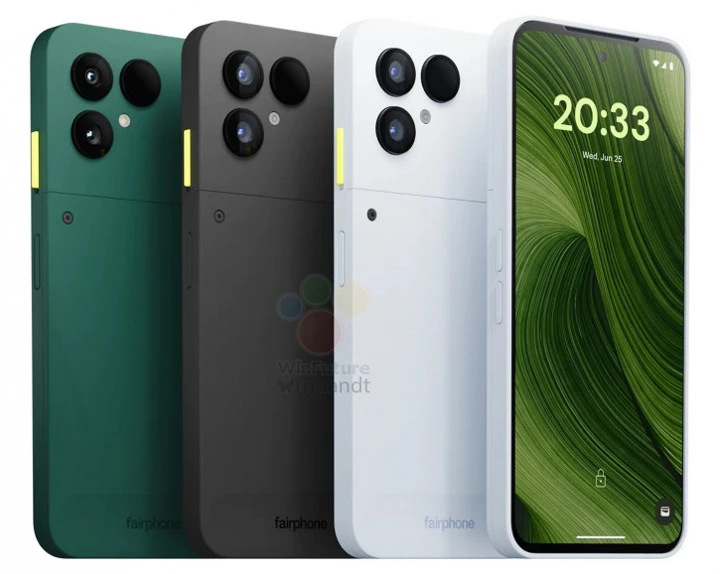 Fairphone 6: пресс-фото во всех цветах и первый EU Energy Label