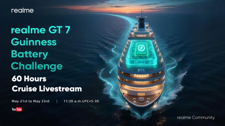 Глобальный Realme GT 7 установил рекорд 24-часового проигрывания видео