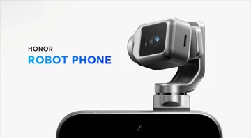 Honor Robot Phone: первый в мире смартфон со встроенным гимбал-подвесом