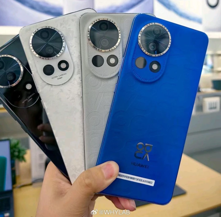 Huawei Nova 12 Pro / Ultra показал дизайн во всех цветах на фото
