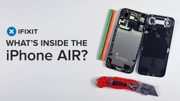 iFixit разобрали iPhone Air и дали оценку ремонтопригодности (видео)