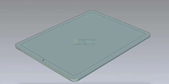 Макси-версия iPad Air со всех сторон на CAD-рендерах