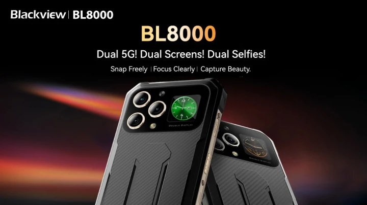 Неубиваемый Blackview BL8000 с экраном на спинке рассекречен до анонса