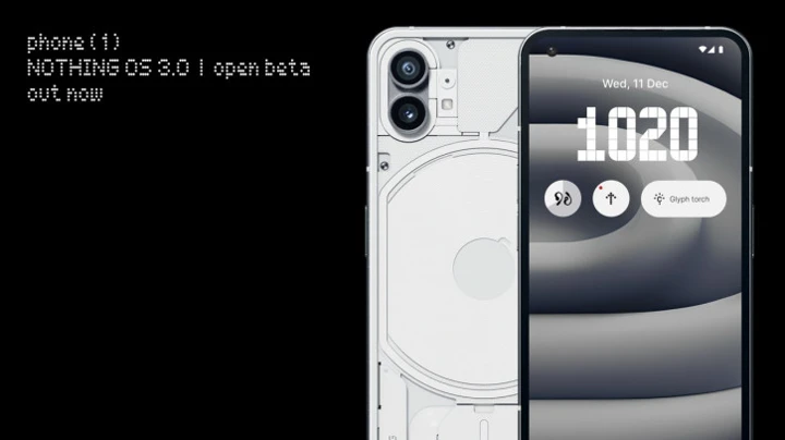 Nothing Phone (1) получил бета-версию Nothing OS 3.0