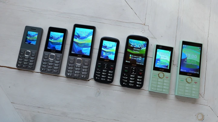 Обзор Acer Disco, Twist и Jive: кнопочные телефоны в 2025?