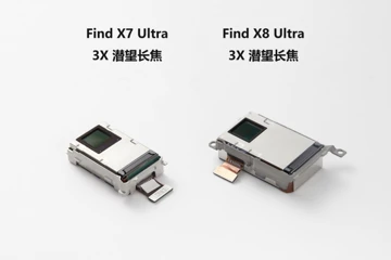 OPPO сравнила перископы Find X7 Ultra и X8 Ultra на фото