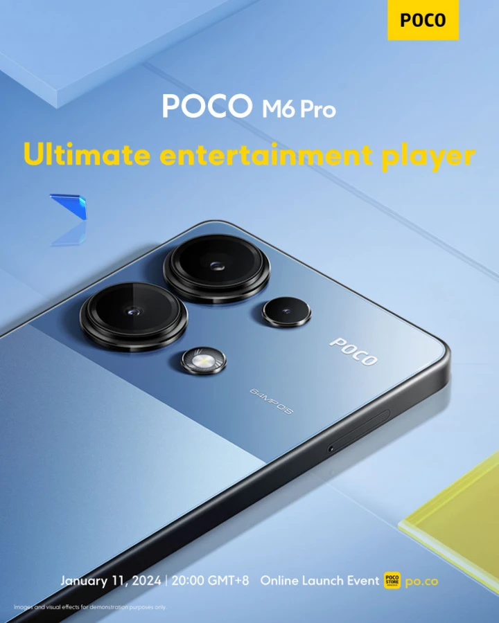 POCO раскрыла все достоинства доступного POCO M6 Pro 4G