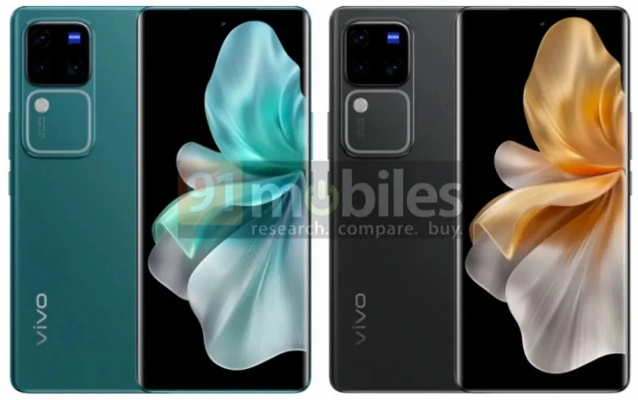 Пресс-фото в двух цветах и все ключевые характеристики Vivo V30 Pro