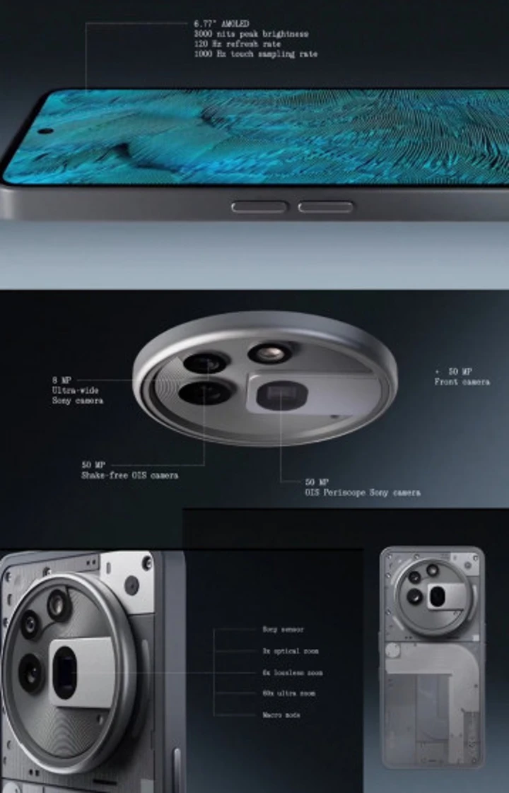 Промовидео Nothing Phone (3a) и (3а) Pro раскрыло все главные детали