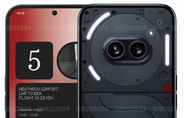 Распаковка Nothing Phone (2a): новая коробка и дизайн в черном цвете