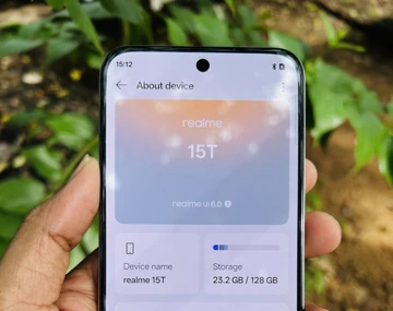 Realme 15T и его секреты начинки раскрыты шпионским фото