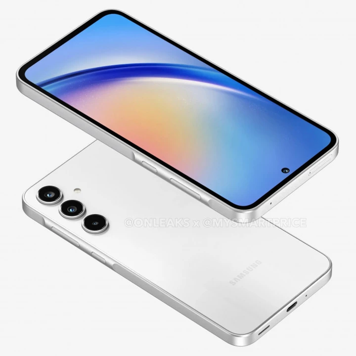 Samsung Galaxy A35 впервые с отверстием под фронталку на фото и видео