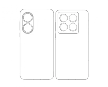 Схемы дизайна двух апрельских новинок от Xiaomi