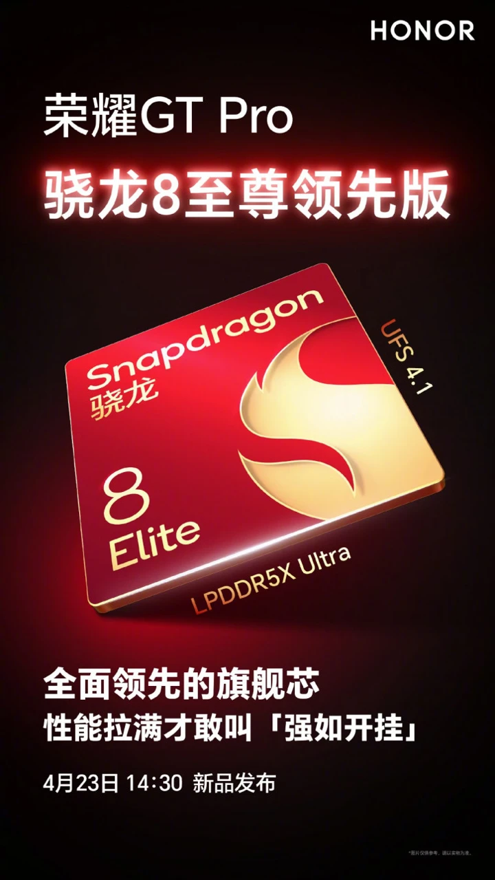 Улучшенный 8 Elite и другие фишки Honor GT Pro объявлены официально