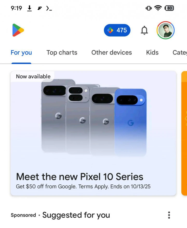 Упс! Google случайно показала все модели Pixel 10