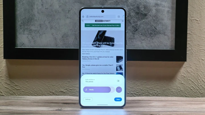 В Android 15 обнаружена "растолстевшая" панель громкости: фото и видео
