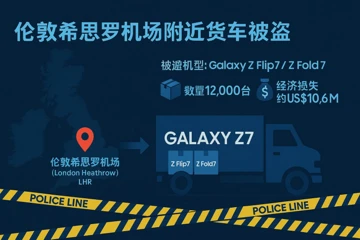 В Лондоне угнали грузовик с большой партией Samsung Z Fold 7 и Flip 7