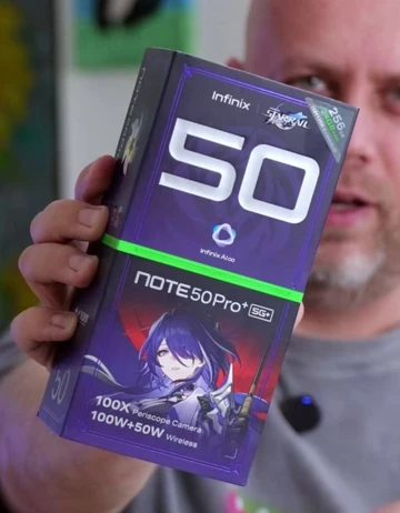 ВИДЕО: распаковка лимитки Infinix Note 50 Pro+ Honkai Star Rail