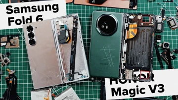 ВИДЕО: кошмары складных на примере Honor Magic V3 и Galaxy Z Fold 6