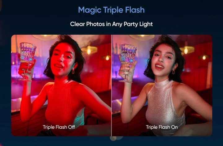 Все по 3: детали по камерам Realme 14 Pro+ и зачем тройная вспышка