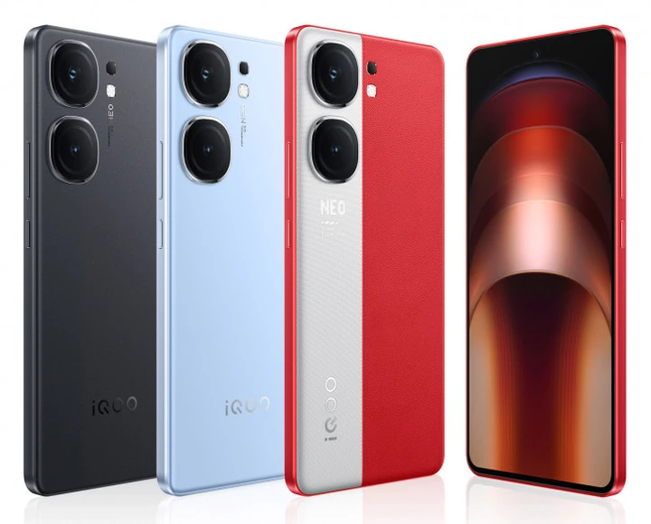 Все расцветки и наборы памяти iQOO Neo 9 раскрыты до анонса