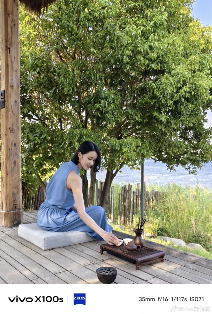 "Всесезонный" Vivo X100s: пример масштабной смены пейзажа с помощью AI