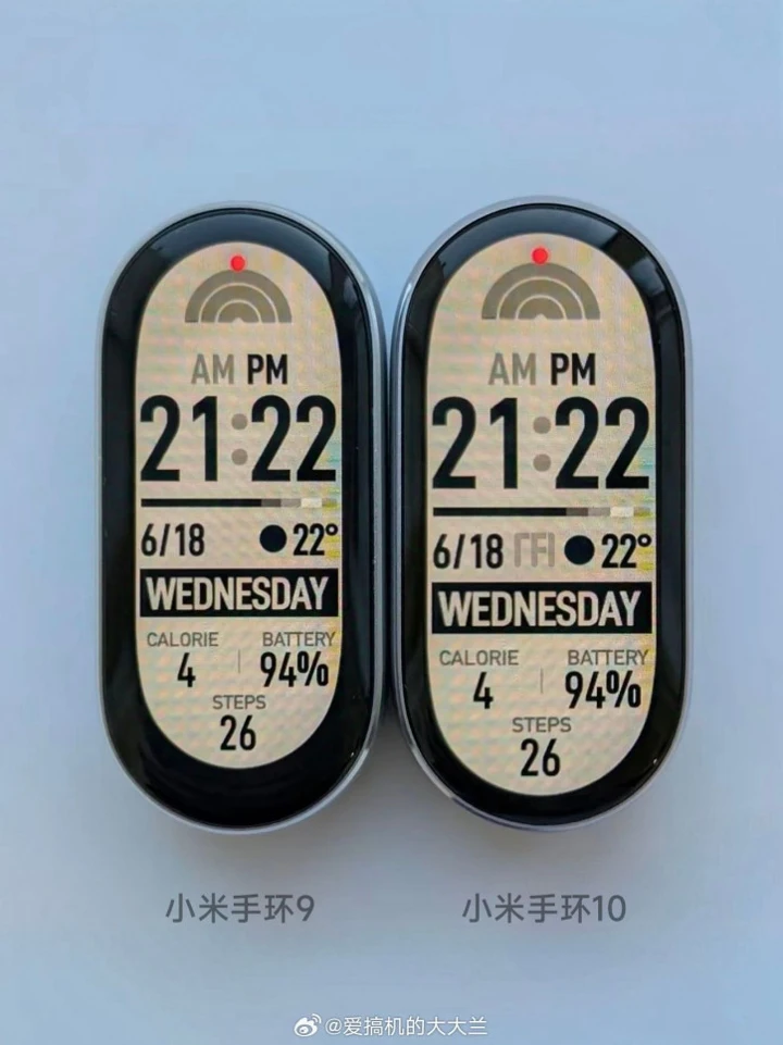 Xiaomi Band 10 сравнили с Band 9 на фото: Xiaomi смогла в рамки?!