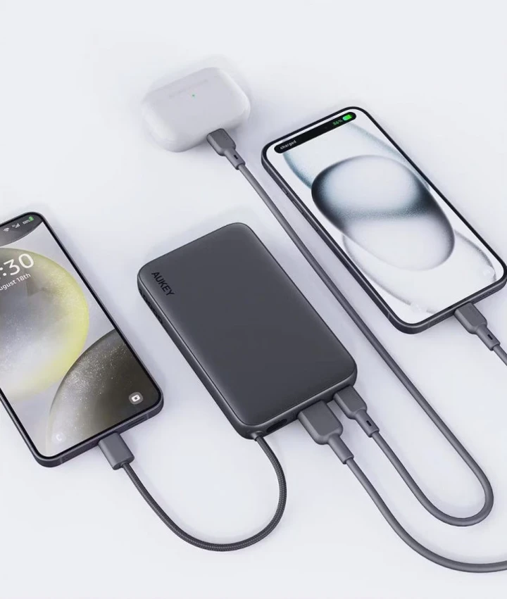 Зарядные аксессуары Aukey для дома и путешествий