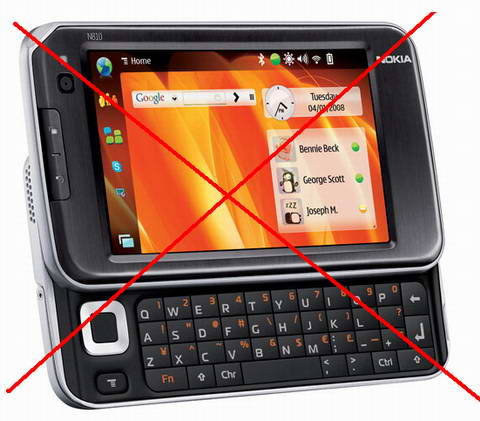 N810 Internet Tablet WiMAX Edition dead