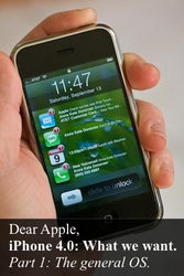 iPhone 4G: каким бы мы хотели его видеть (часть 1)