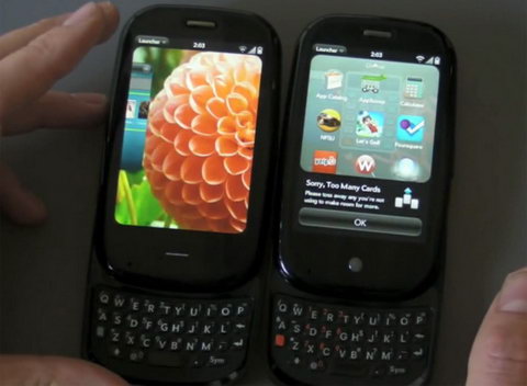 Palm Pre Plus может «переваривать» 50 приложений (видео)