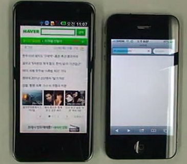 LG Optimus 2X  Apple iPhone 4