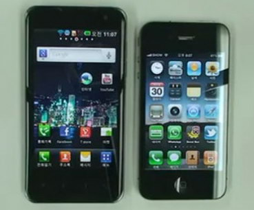 iPhone 4  LG Optimus 2X