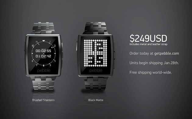 Pebble Steel -    