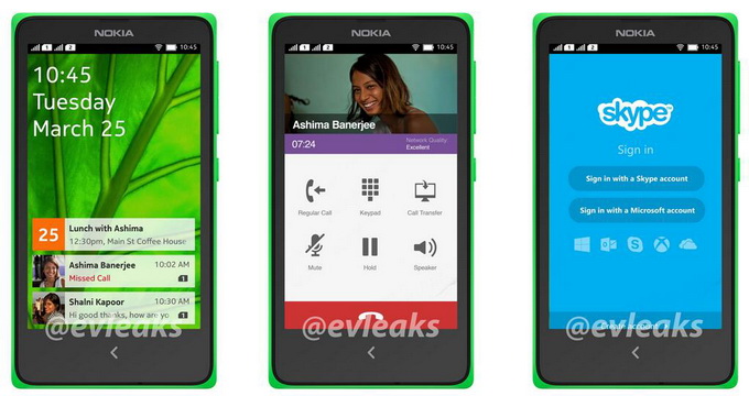 Nokia A110 Normandy  Android:   