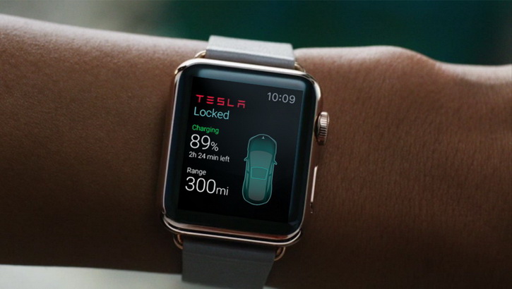   Tesla c    Apple Watch