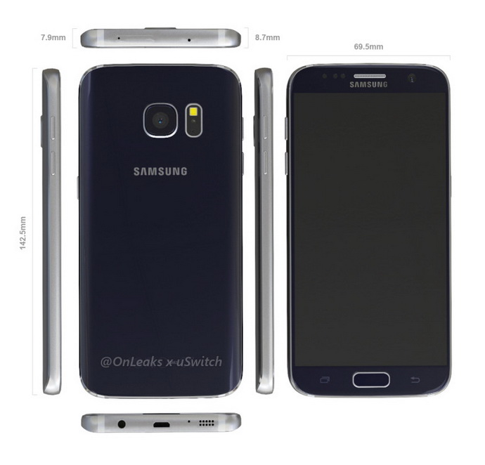  Samsung Galaxy S7  S7 Plus  USB Type-C