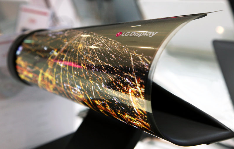LG Display везет на CES 2016 гибкий 18” OLED-дисплей