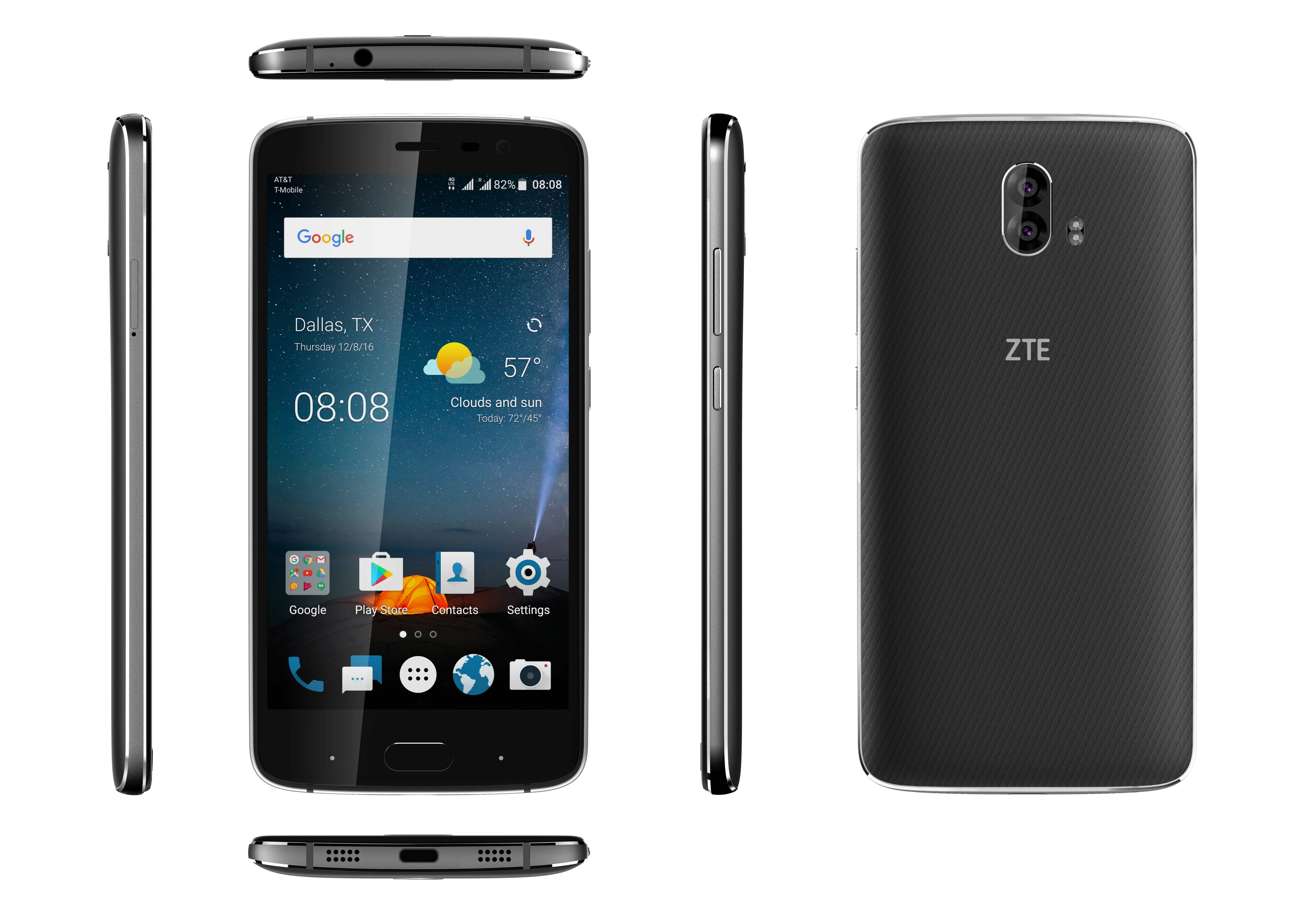 Анонс ZTE Blade V8 Pro – доступный смартфон с двойной 13-Мп камерой