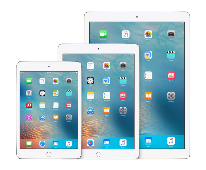 Apple готовит три новых iPad