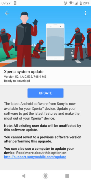 Sony Xperia XZ2, XZ2 Premium, XZ2 Compact и XZ3 получают Android 10
