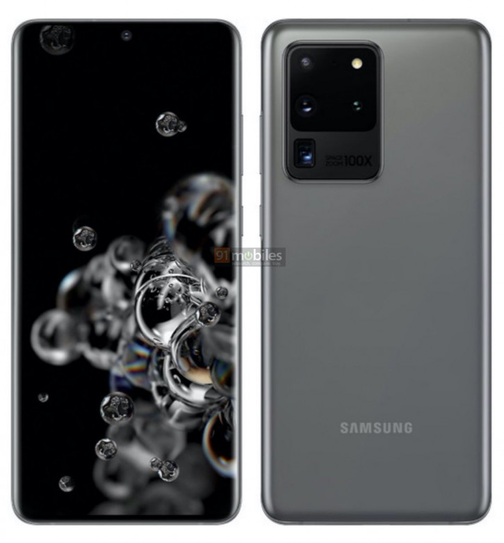 Samsung Galaxy S20 Ultra  Space Zoom   