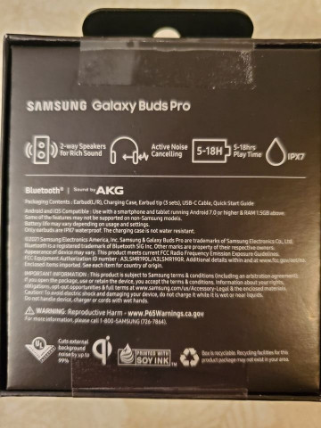   Samsung Galaxy Buds Pro  