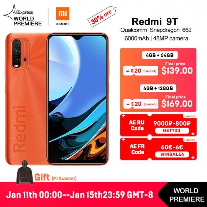   Xiaomi Redmi 9T     AliExpress