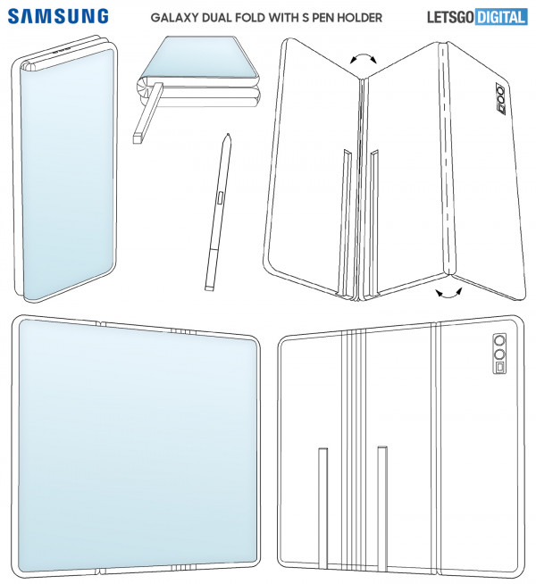 Samsung Galaxy Dual Fold: -   