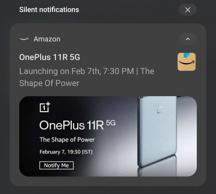 Amazon случайно раскрыл дату анонса OnePlus 11R и одну из расцветок