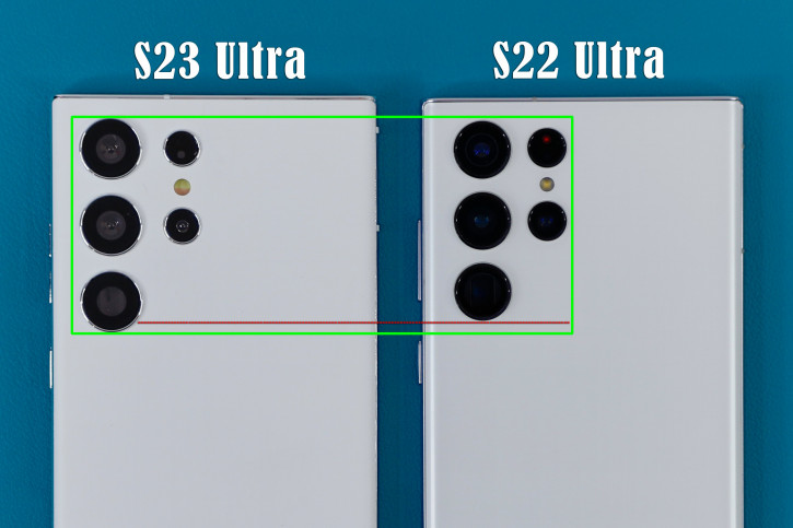 Больше значит лучше? Размер камеры Samsung Galaxy S23 и S22 Ultra