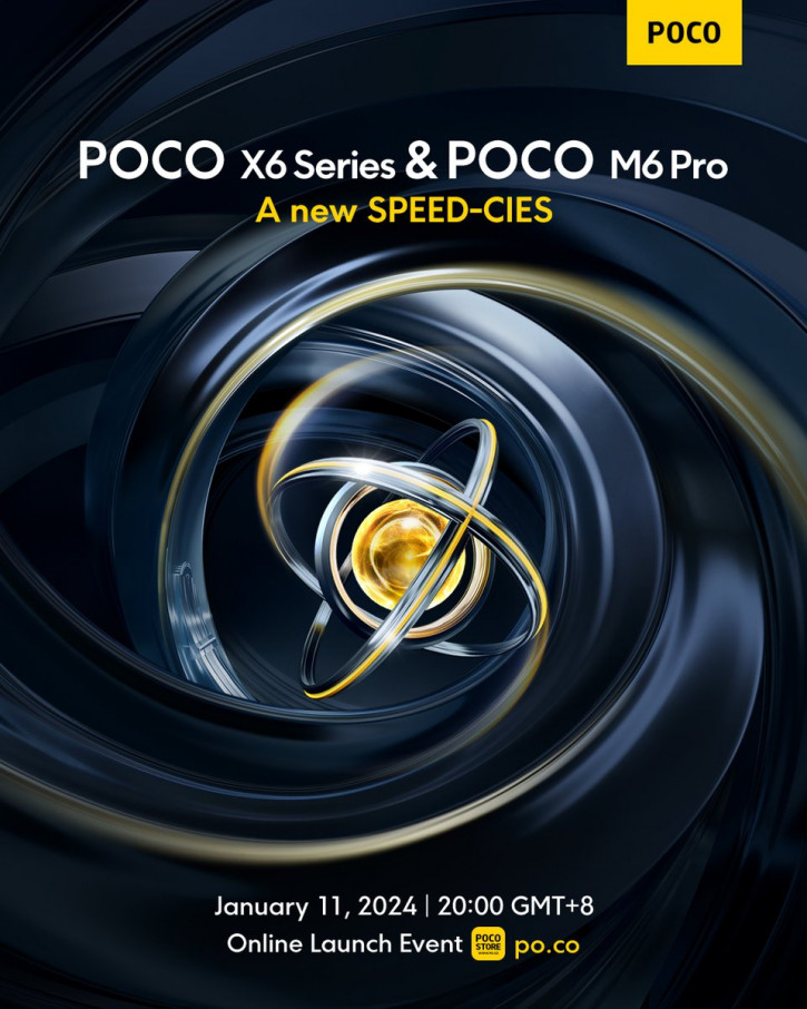 POCO раскрыла чипсеты POCO X6, X6 Pro, M6 Pro и их глобальный релиз 